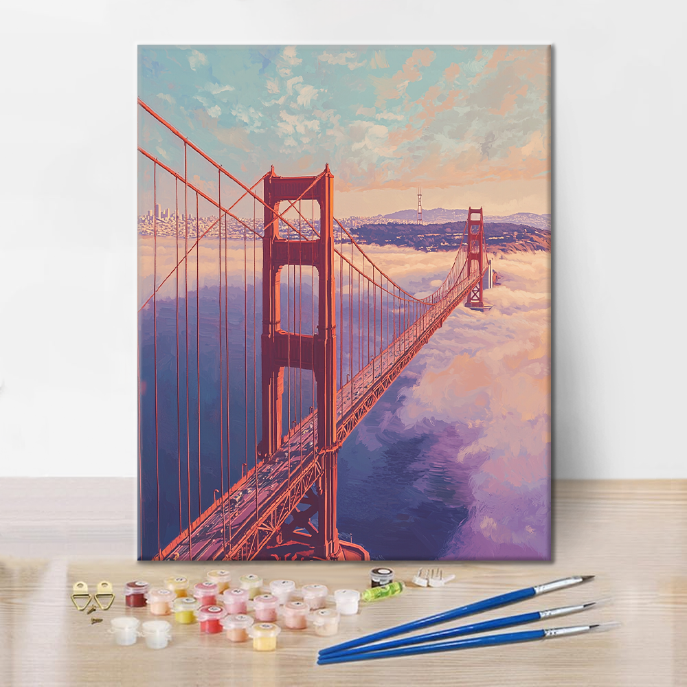 Puente Golden Gate - Pintar por números