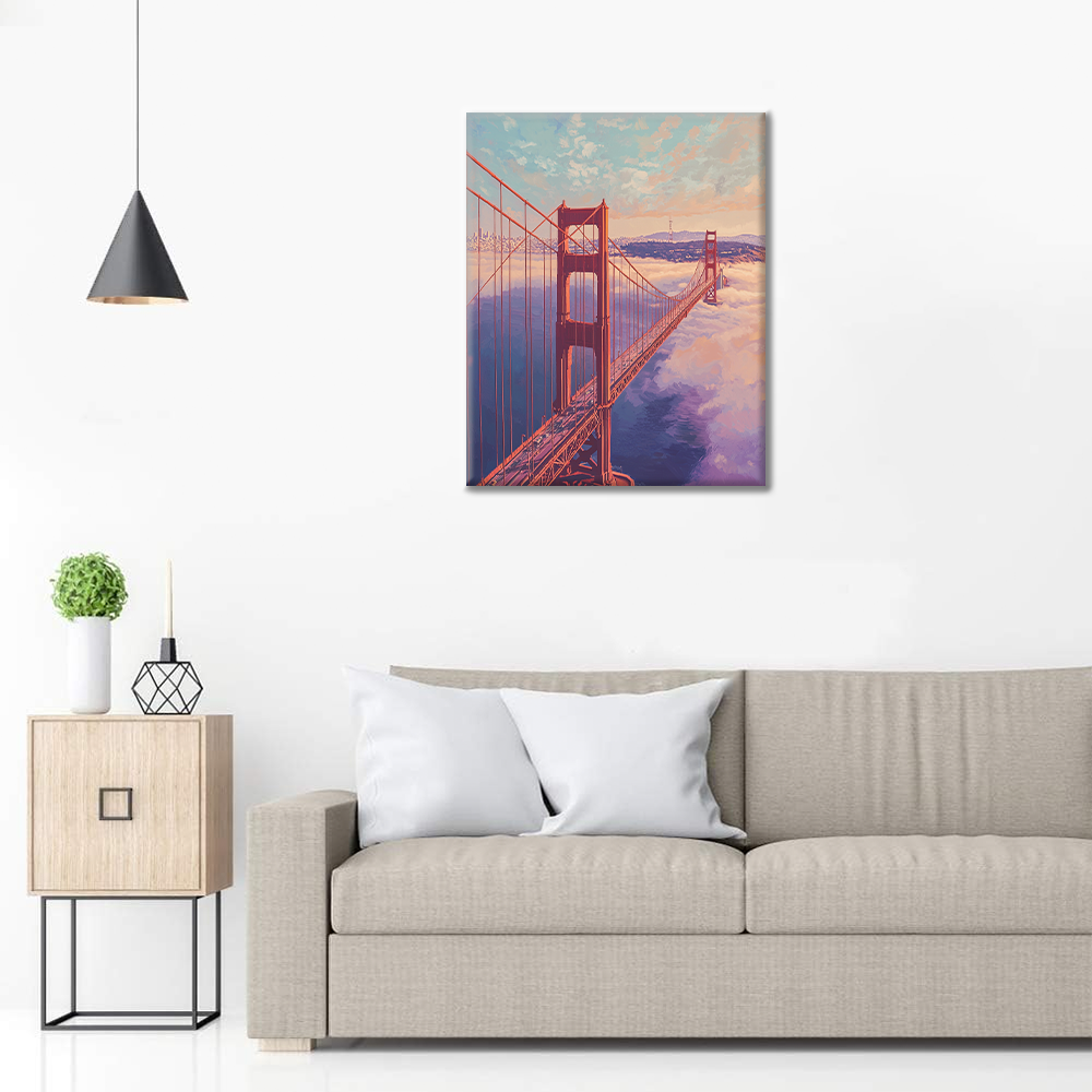Puente Golden Gate - Pintar por números