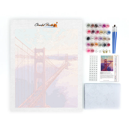 Puente Golden Gate - Pintar por números