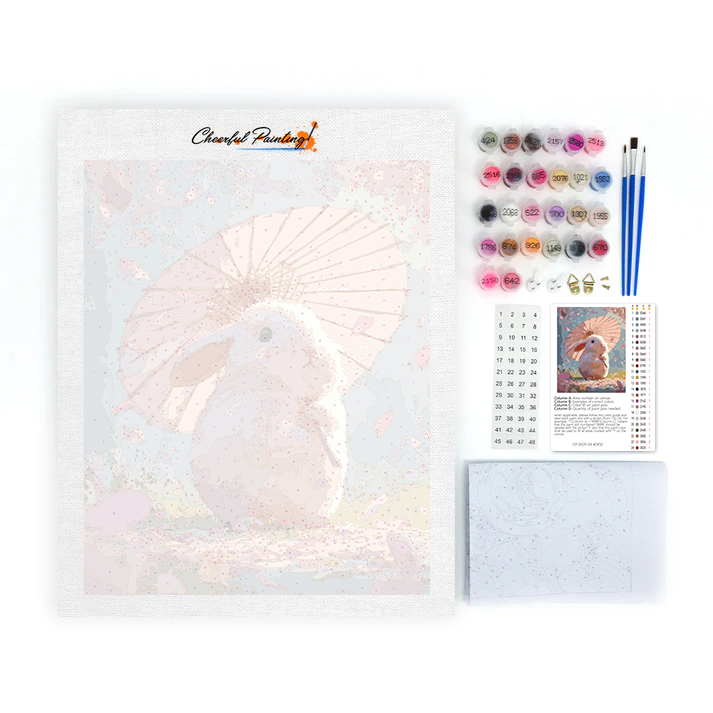 Bunny Blossom - Pintar por números