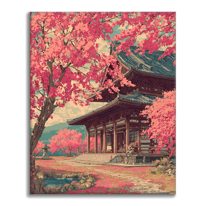 Santuario de Ise - Pintar por números