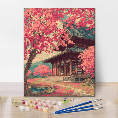 Santuario de Ise - Pintar por números