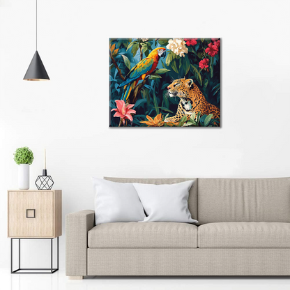Compañeros de la jungla - Pintar por números