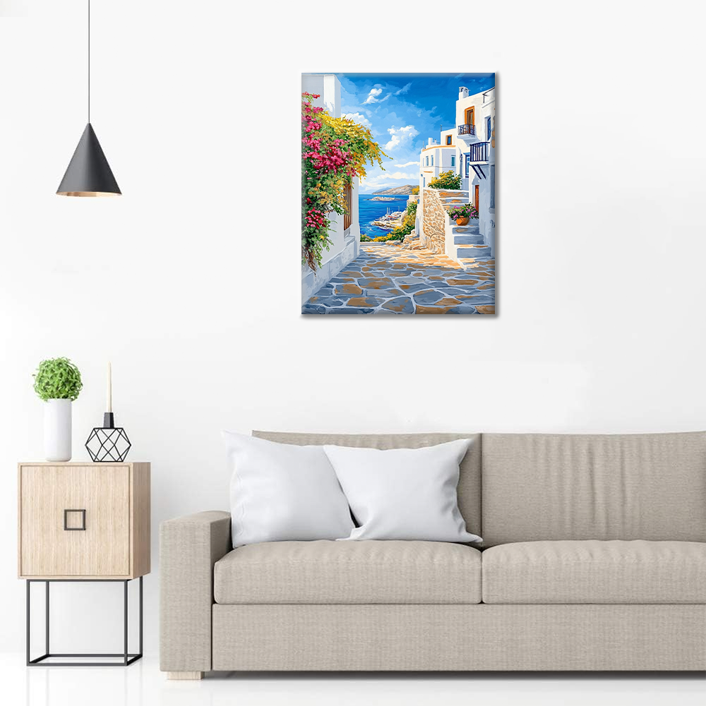 Paseo por el Mediterráneo - Pintar por números