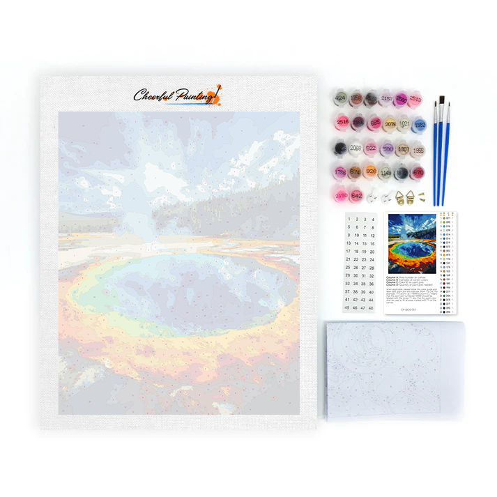 Piscina Morning Glory - Pintar por números