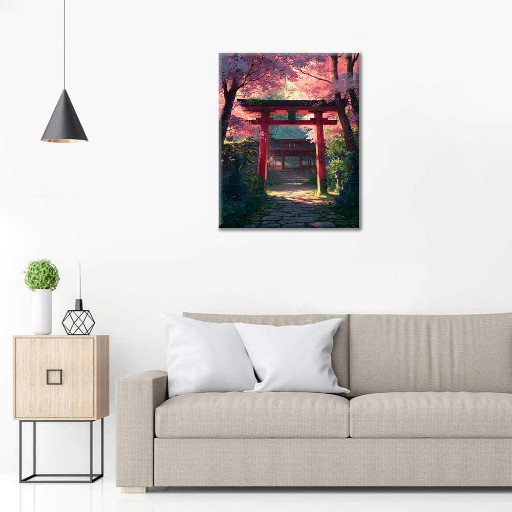 Torii Místico - Pintar por números
