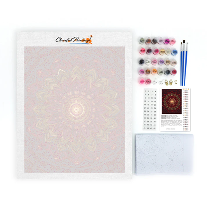 Mandala Celestial - Pintar por números
