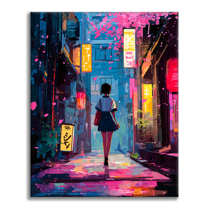 Sakura Corner - Pintar por números