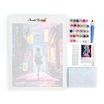 Sakura Corner - Pintar por números
