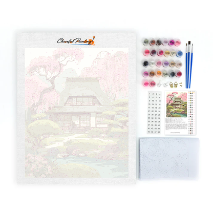 Primavera Kasuga Sakura - Pintar por números
