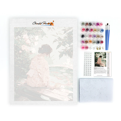 Serenidad primaveral - Pintar por números