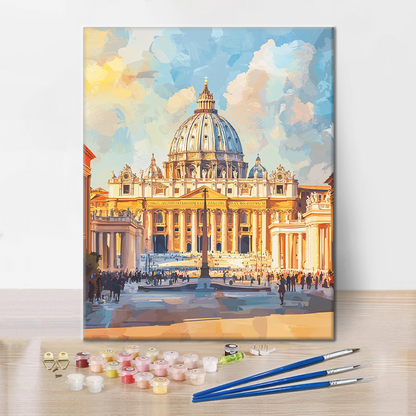 Basílica de San Pedro - Pintar por números