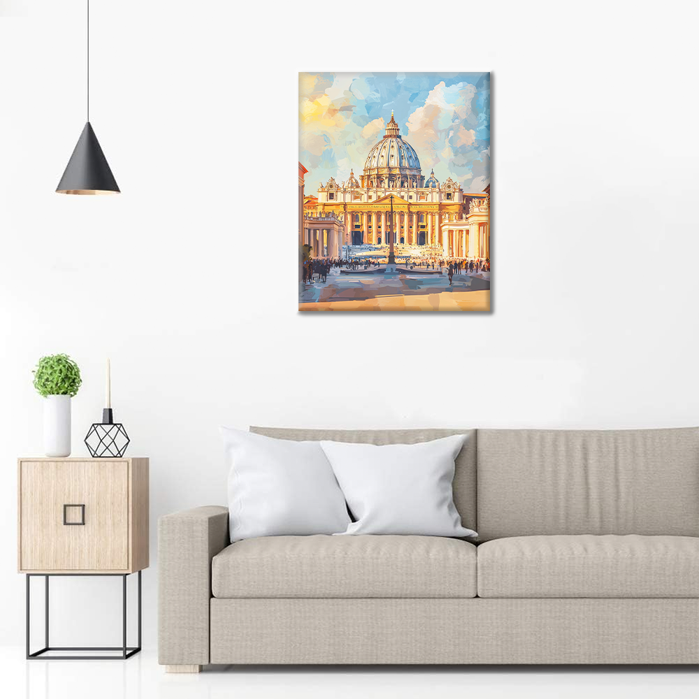 Basílica de San Pedro - Pintar por números