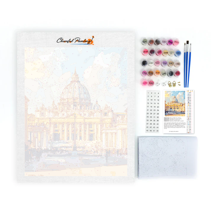 Basílica de San Pedro - Pintar por números