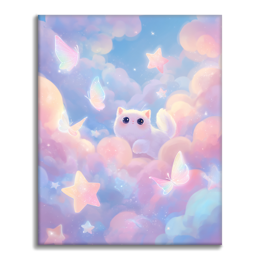 Patas estrelladas - Pintar por números