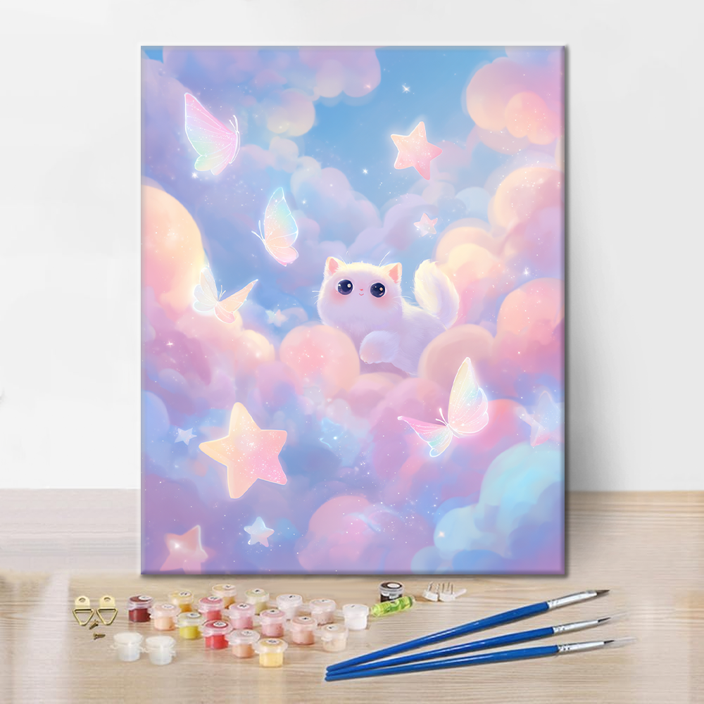 Patas estrelladas - Pintar por números