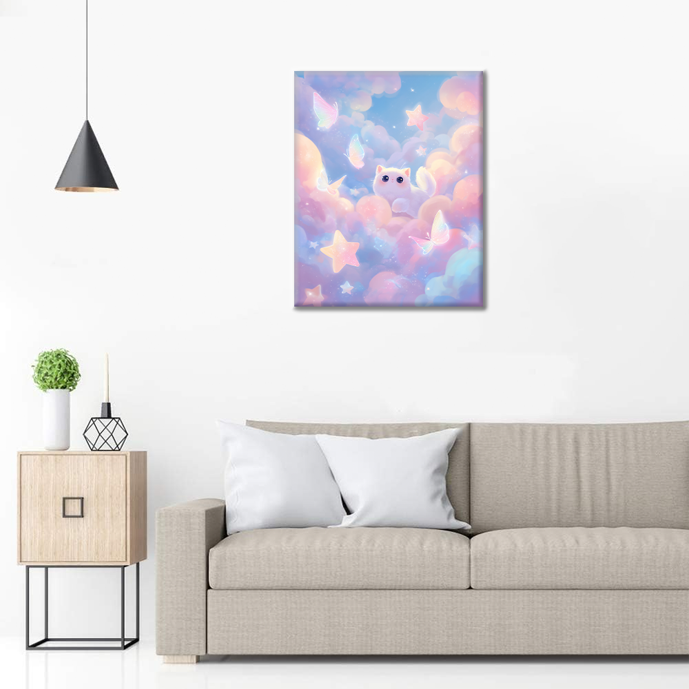 Patas estrelladas - Pintar por números