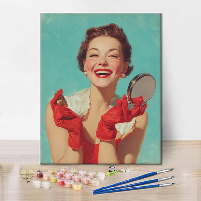 Maquillaje exquisito - Pintar por números