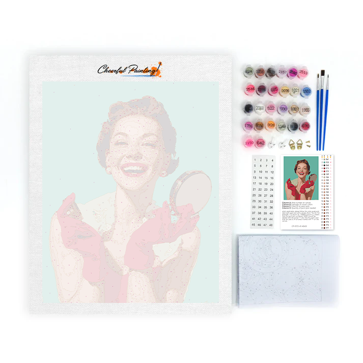 Maquillaje exquisito - Pintar por números