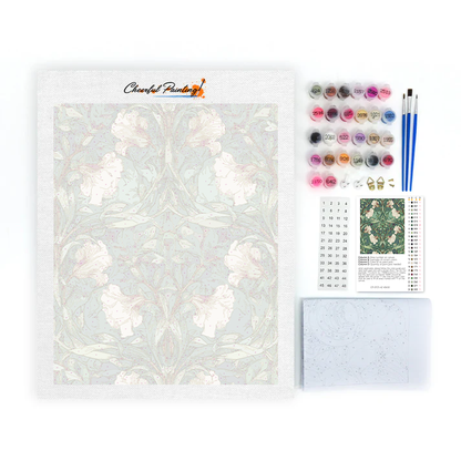 Ensoñación floral - Pintar por números