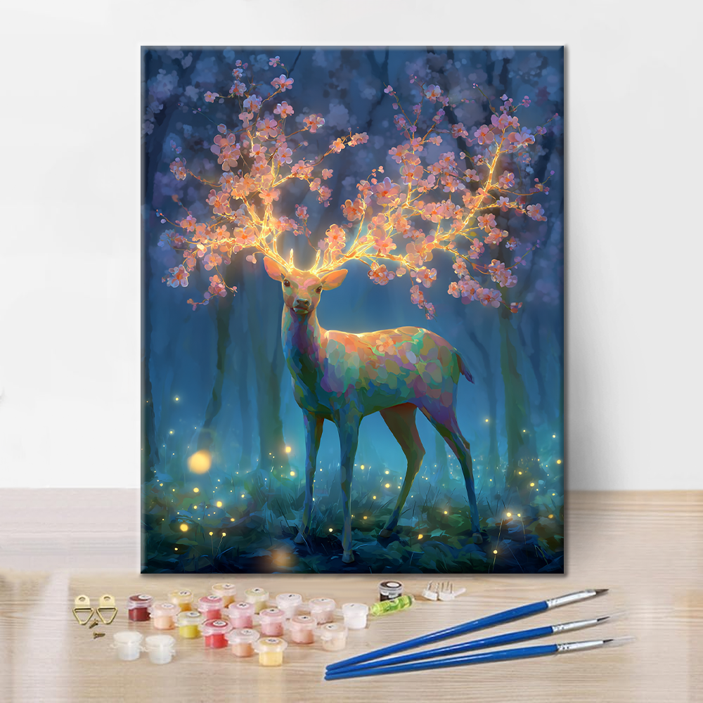 Espíritu Floral - Pintar por números