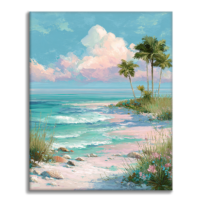 Brisa de isla - Pintar por números