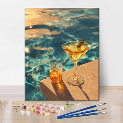 martini - Pintar por números
