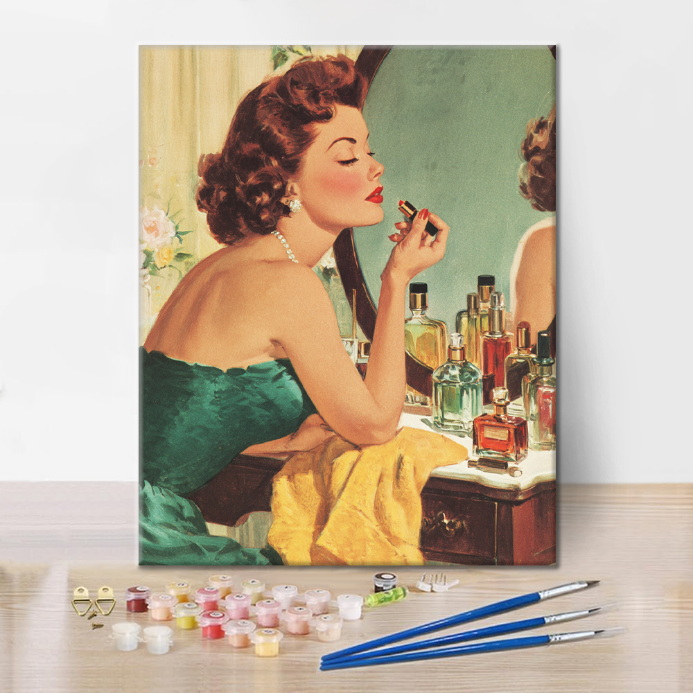 Maquillaje perfecto - Pintar por números