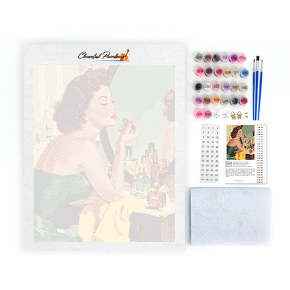 Maquillaje perfecto - Pintar por números