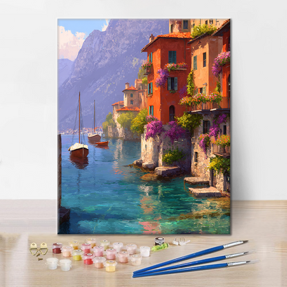 Reflexiones de Varenna - Pintar por números