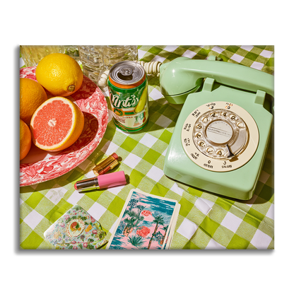 Teléfono retro - Pintar por números