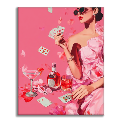 Noche romántica - Pintar por números