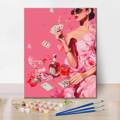 Noche romántica - Pintar por números