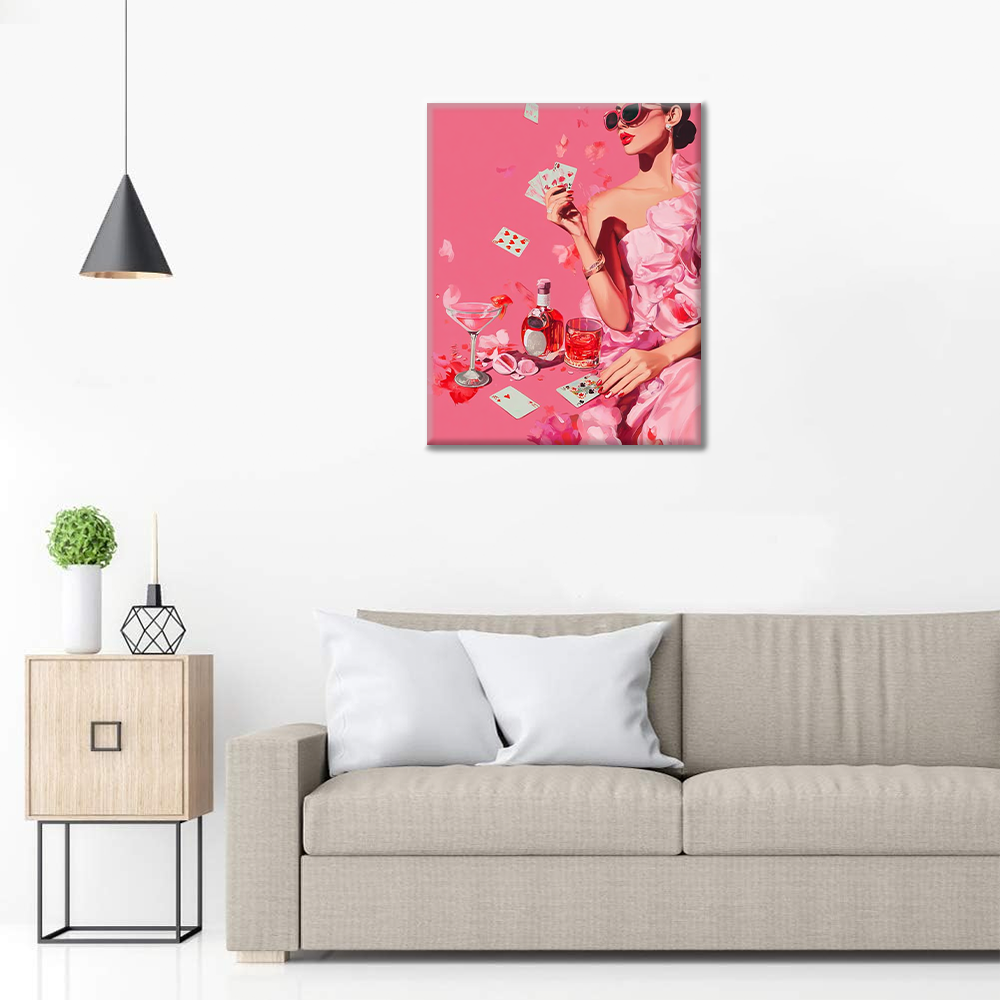 Noche romántica - Pintar por números