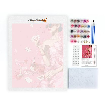 Noche romántica - Pintar por números