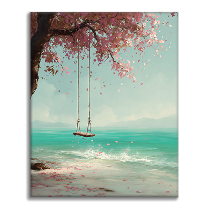 Sakura Swing - Pintar por números