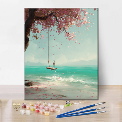 Sakura Swing - Pintar por números