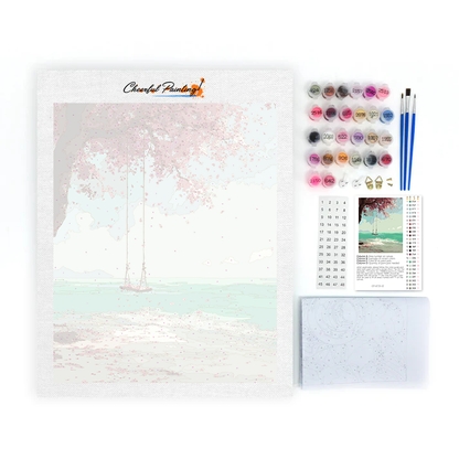 Sakura Swing - Pintar por números