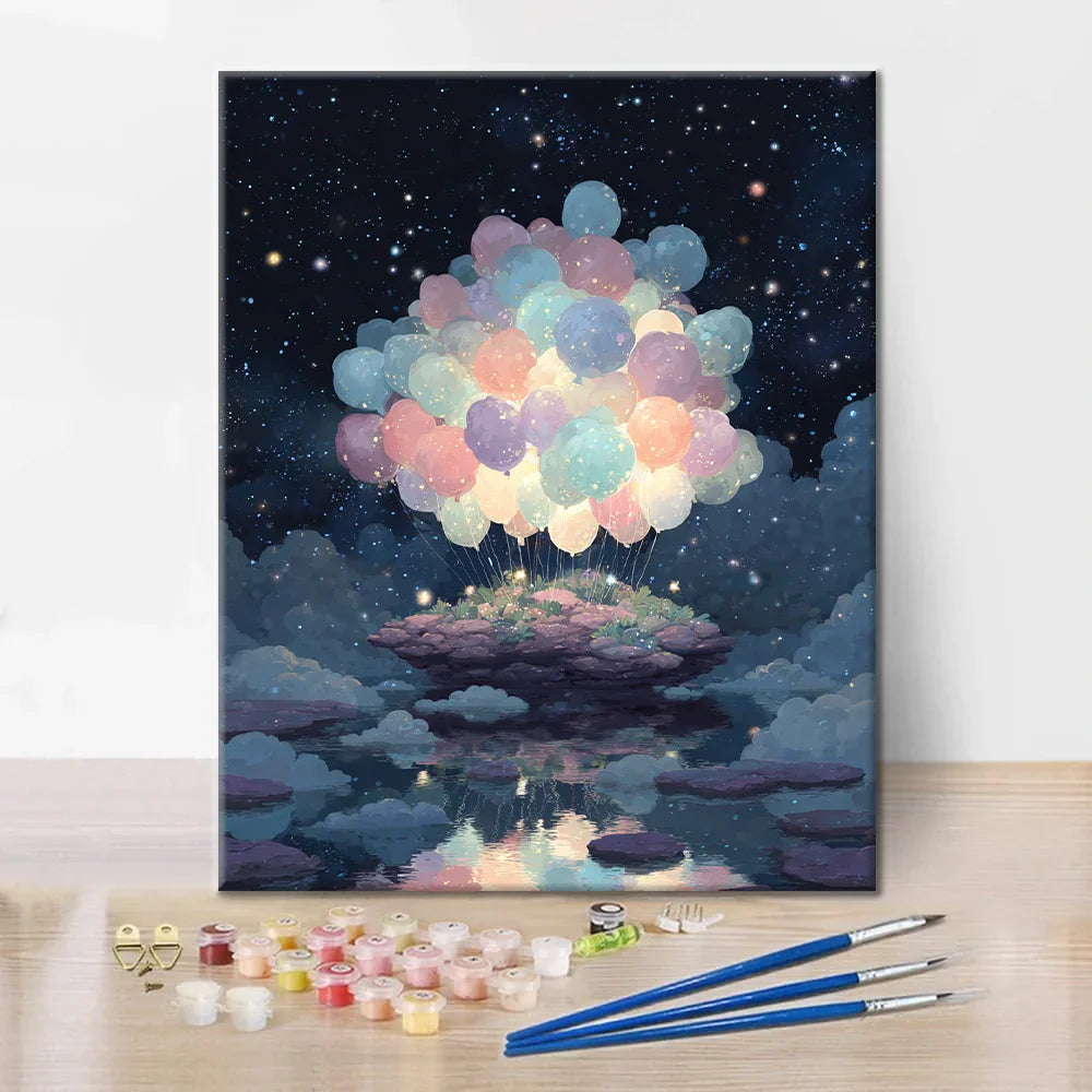 Isla de los Globos - Pintar por números