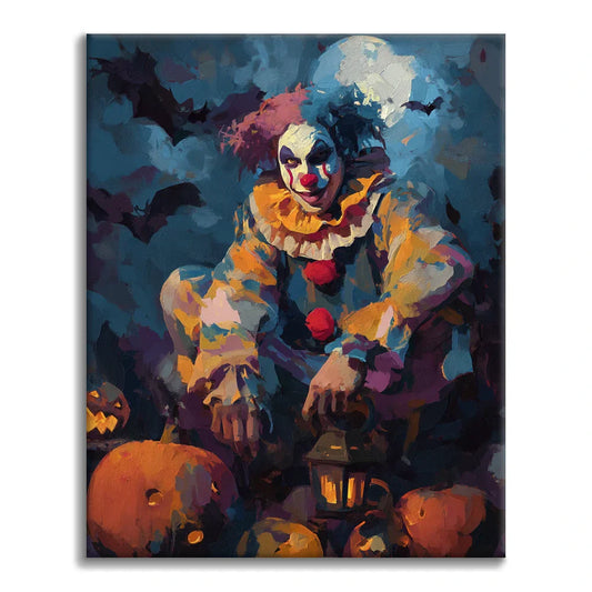 Noche de Carnaval de Payasos - Pintar por números