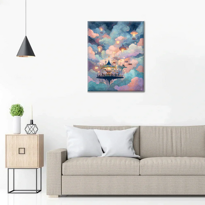 Ciudad de ensueño - Pintar por números