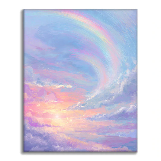 Arcoíris de ensueño - Pintar por números