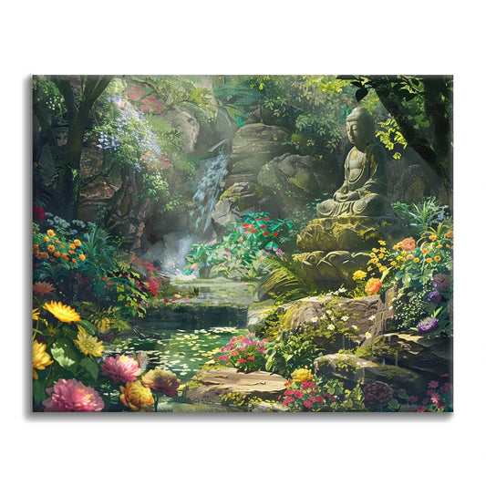 Primavera en el bosque - Pintar por números