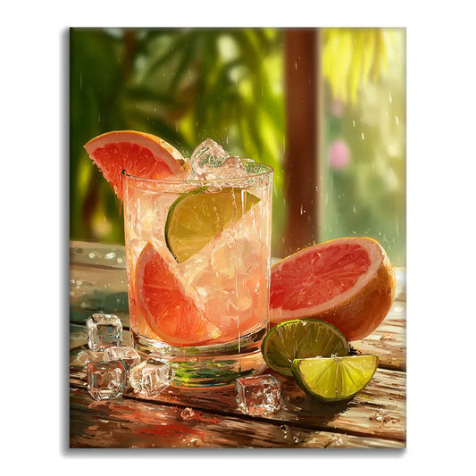 Pomelo efervescente - Pintar por números