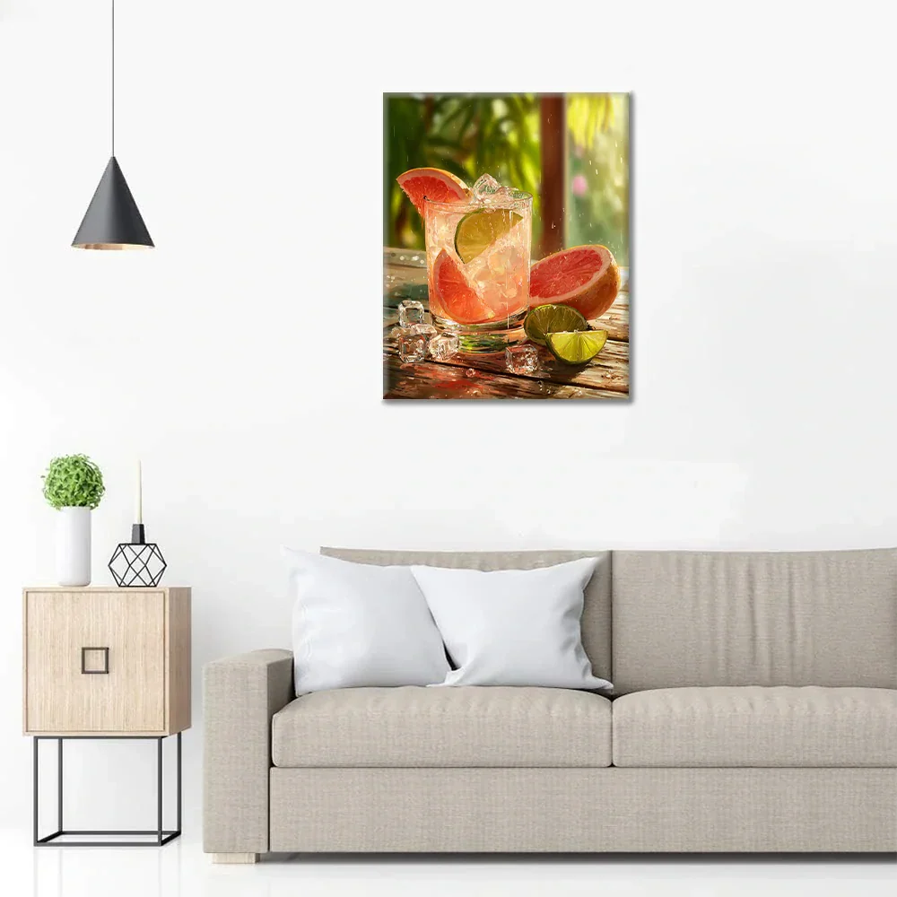 Pomelo efervescente - Pintar por números