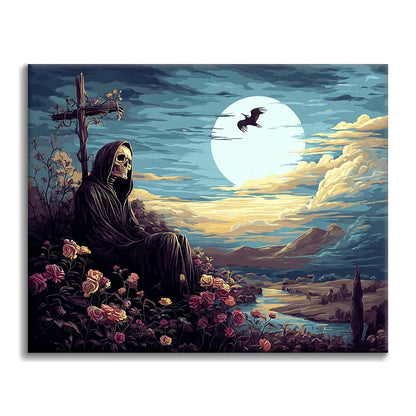 Vigilante del Cementerio - Pintar por números
