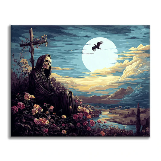 Vigilante del Cementerio - Pintar por números