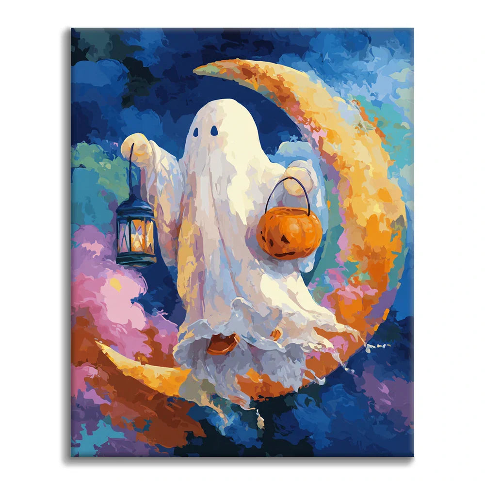 Pequeño Fantasma - Pintar por números