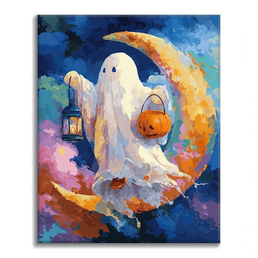 Pequeño Fantasma - Pintar por números