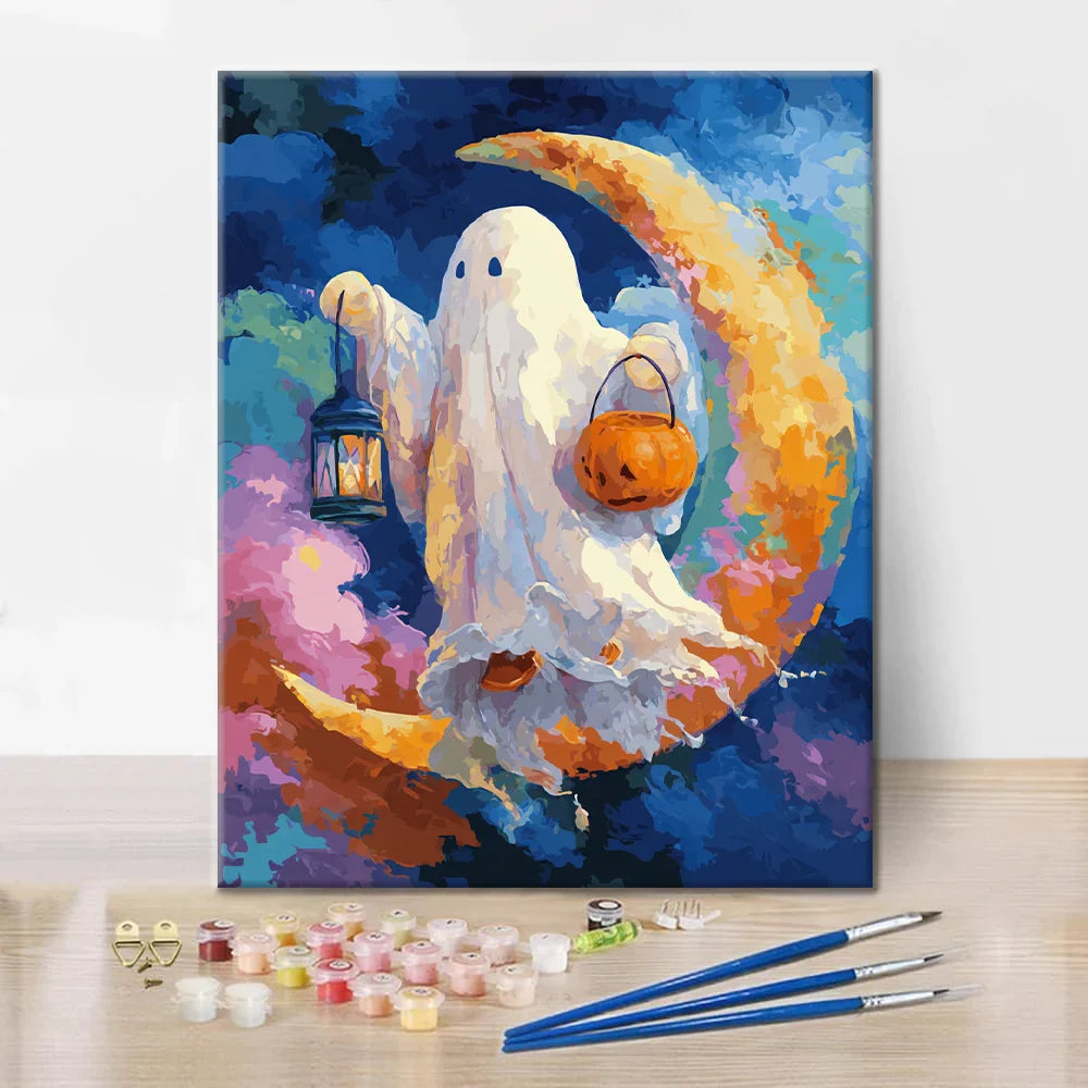 Pequeño Fantasma - Pintar por números